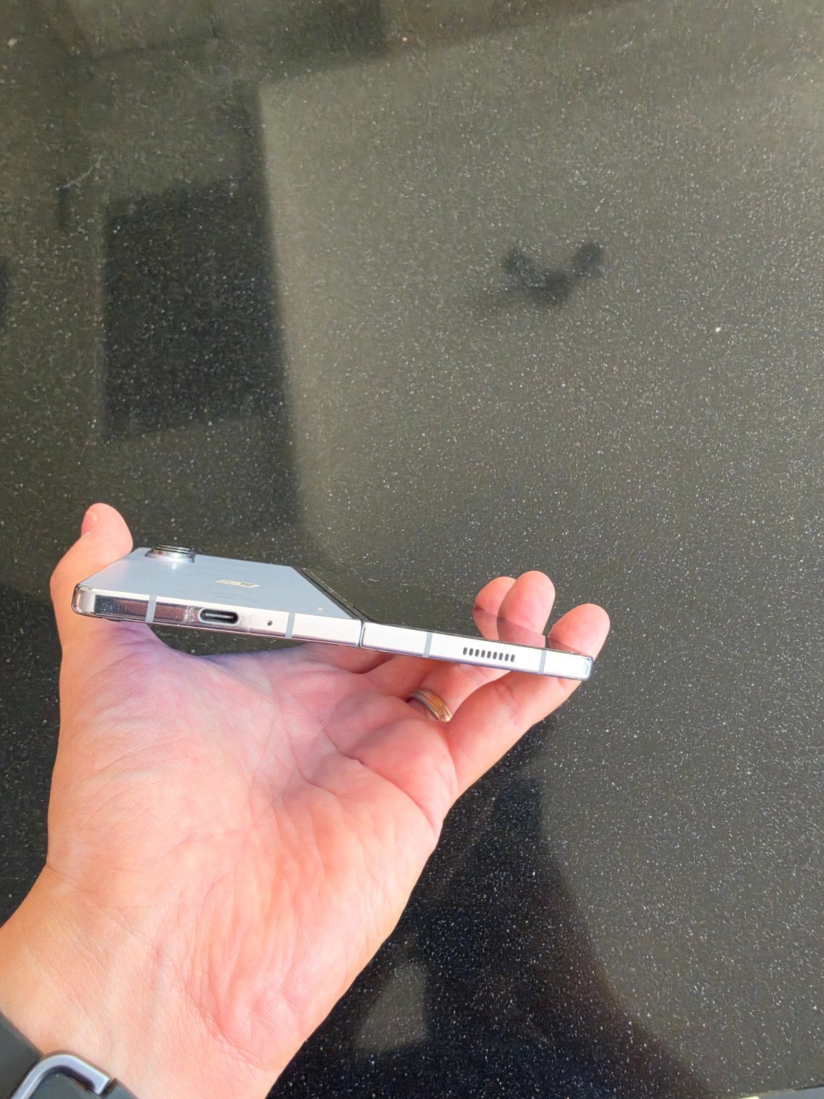 samsung galaxy fold 5 512Gb icy blue, Ophalen, Zo goed als nieuw, Samsung