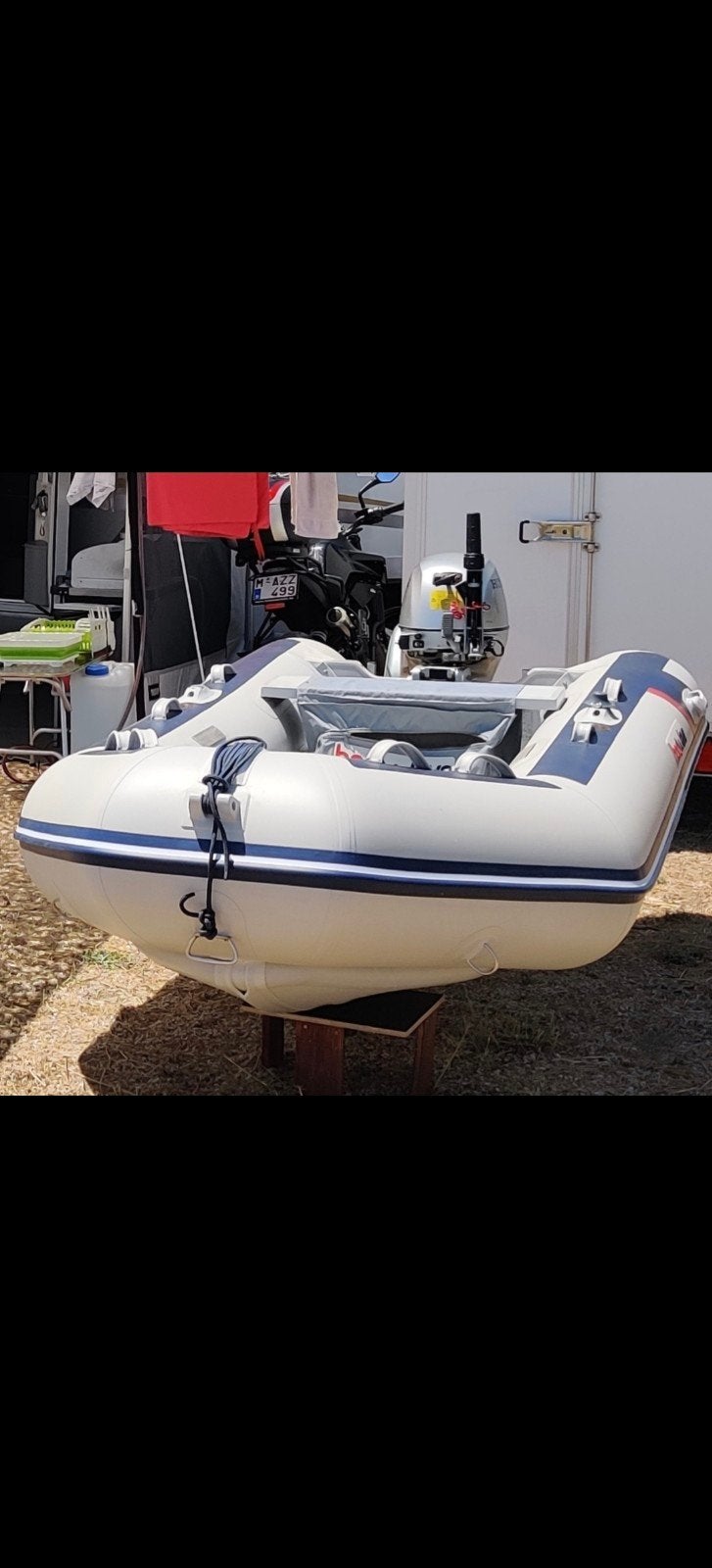 ZODIAC HONWAVE T32 IE3, Watersport en Boten, Rubberboten, Ophalen, Afdekzeil, Mercury