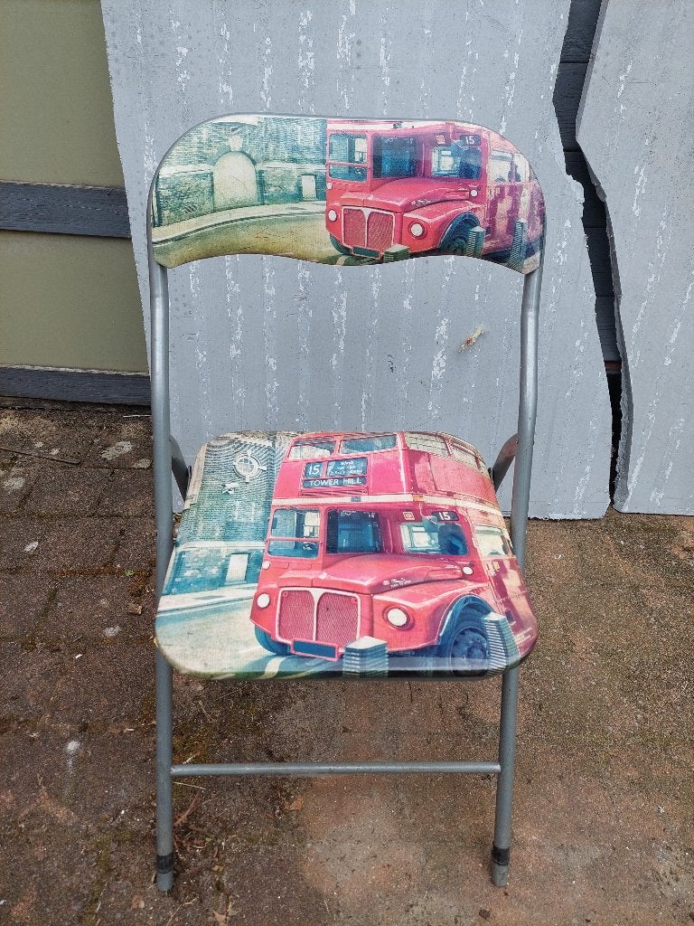 vintage klapstoel, Ophalen, Huis en Inrichting