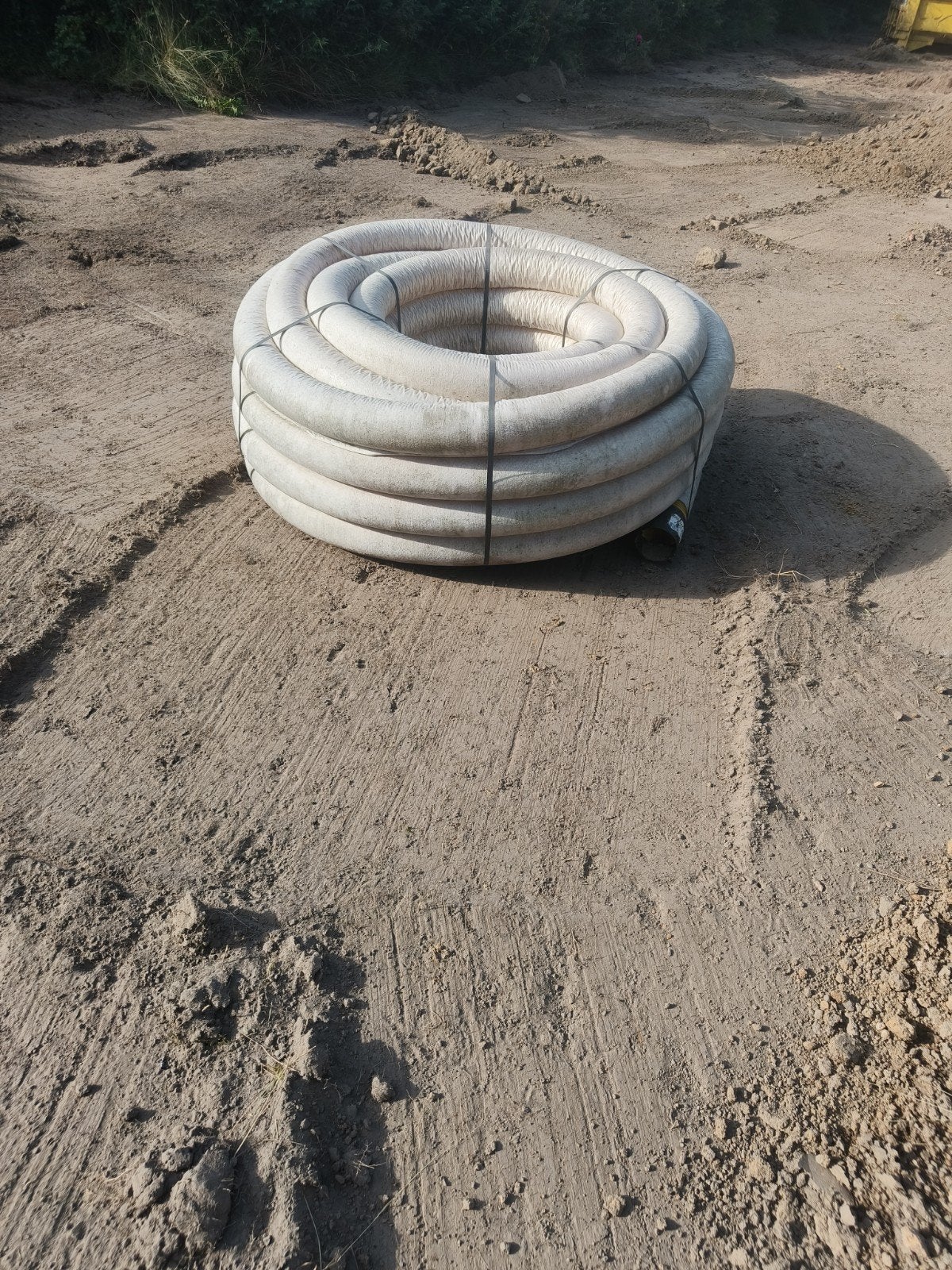 Drainage buis 50 meter 10  nieuw Geo textiel, Ophalen