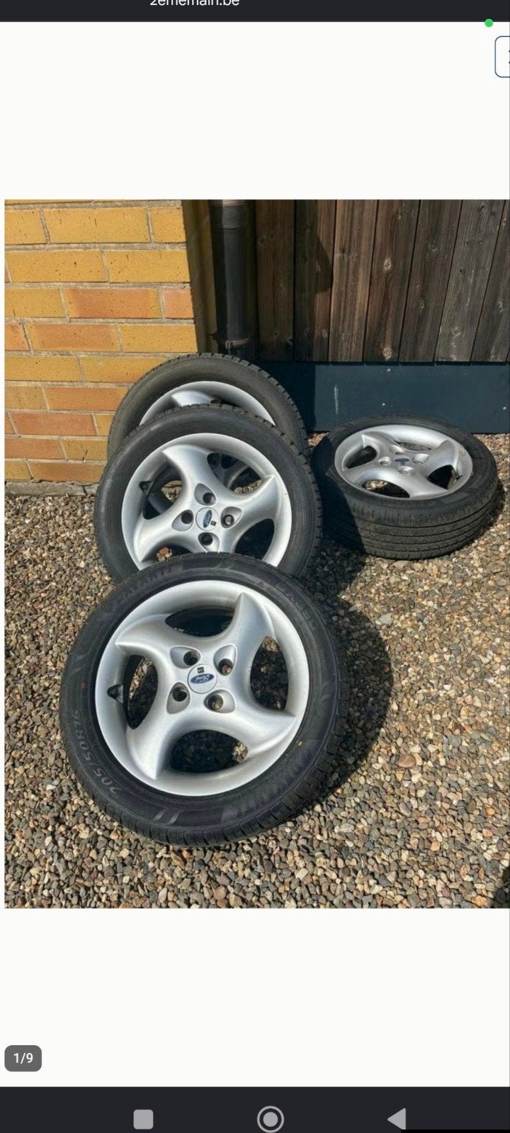 Borbet-velgen in 4*108, 16 r., Auto-onderdelen, Banden en Velgen, Ophalen, Gebruikt, 16 inch, Band(en)