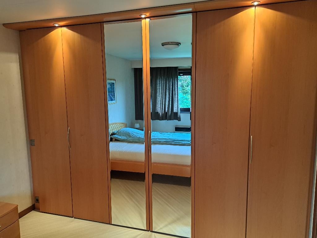 Bel ensemble complet de chambre à coucher assorti, Enlèvement, Comme neuf, Deux personnes, Modern: Tijdloos design