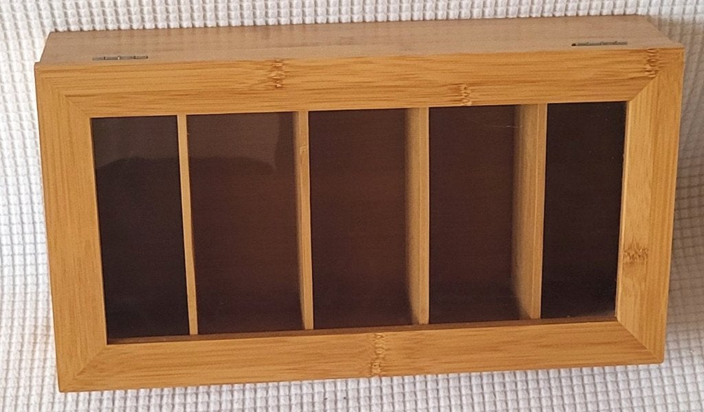 boite à thé en bois, Enlèvement