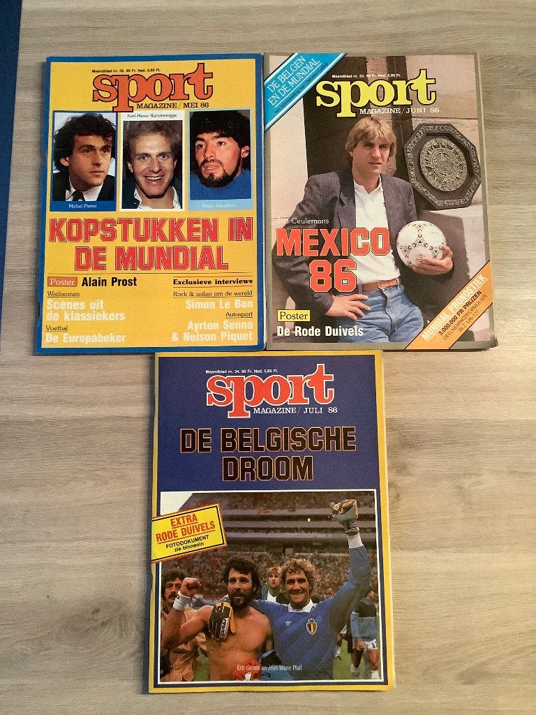 Magazines over WK1986 van Sport Magazine, Sport de ballon, Enlèvement ou Envoi, Comme neuf, Sport Magazine