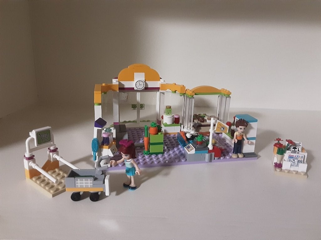 Lego Friends supermarkt, Kinderen en Baby's, Speelgoed | Duplo en Lego, Lego, Friends, Ophalen of Verzenden, Zo goed als nieuw