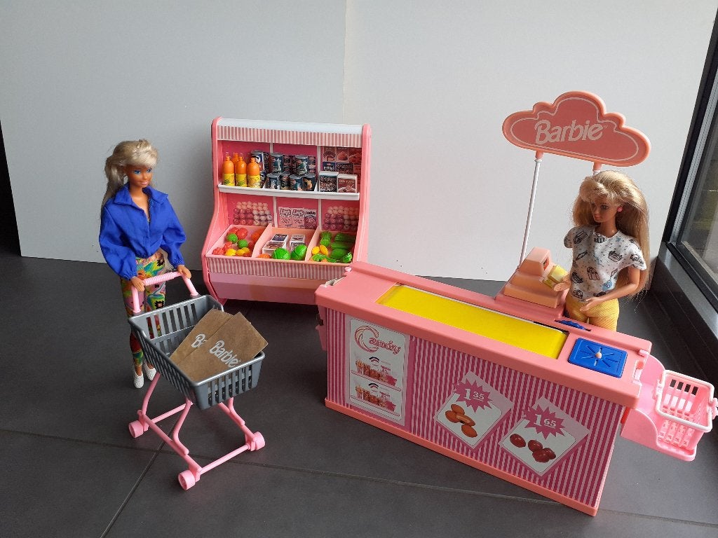 Barbie Petit magasin Vintage, Kinderen en Baby's, Ophalen, Gebruikt, Barbie
