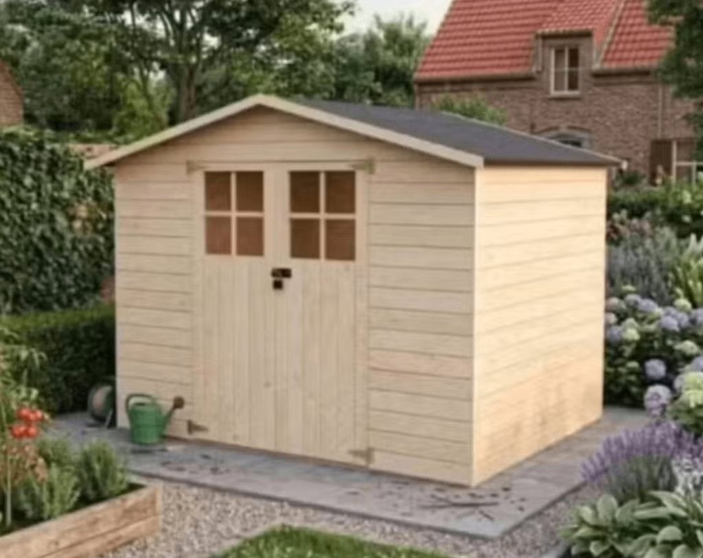 Dennenhouten tuinhuis 5,3m2, Enlèvement, Bois, Abri de jardin