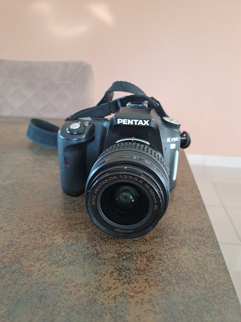 digitale spiegelreflexcamera pentax K110D, Ophalen of Verzenden, Zo goed als nieuw, Spiegelreflex, Pentax