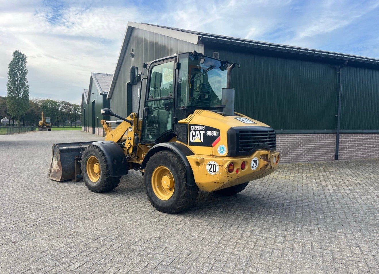 Caterpillar 908H wiellader 2014 , 3750 uur, Ophalen of Verzenden