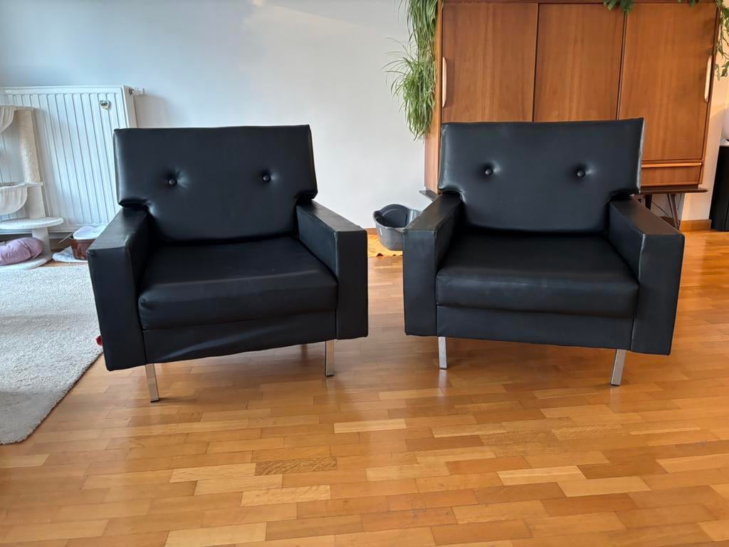 Fauteuil vintage, années 1960, milieu du siècle, Maison & Meubles, Fauteuils, Comme neuf, Enlèvement