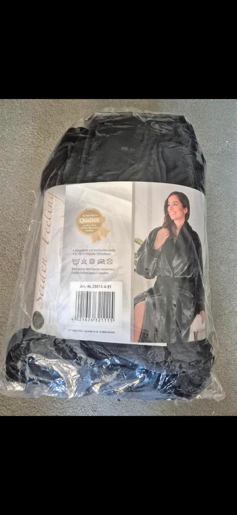 Badjas UNISEX NIEUW MAAT XL antraciet, Kleding | Heren, Pyjama's, Ophalen