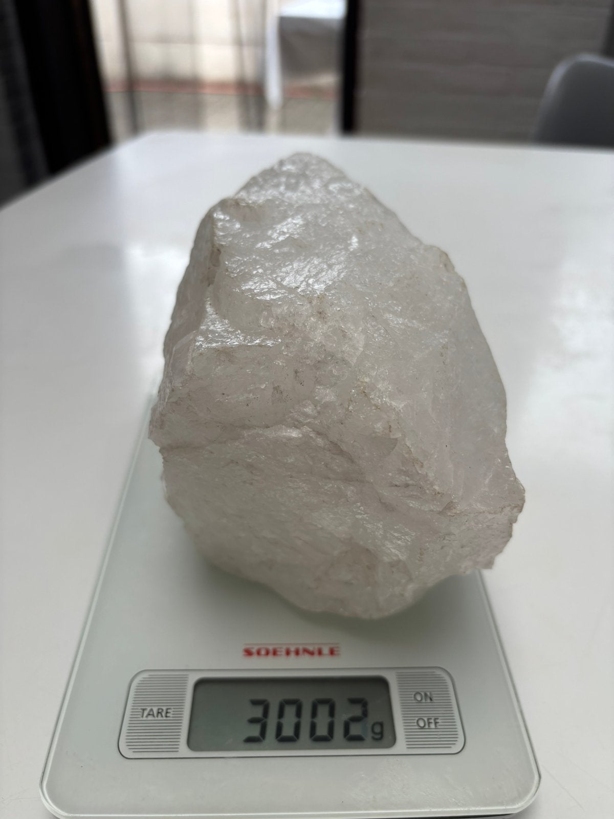 3kg kwarts of berg kristal, Ophalen