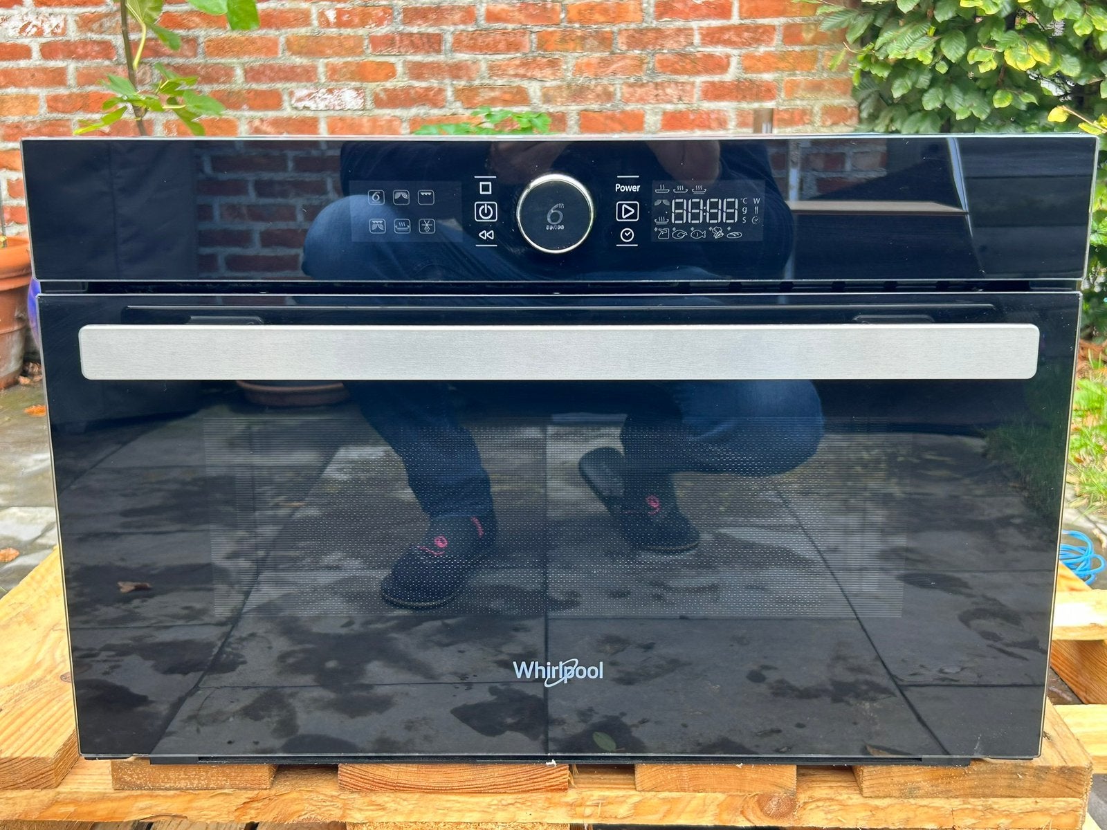 Whirlpool sixth sense combi oven, Elektronische apparatuur, Ophalen, Whirlpool, Inbouw, Draaiplateau