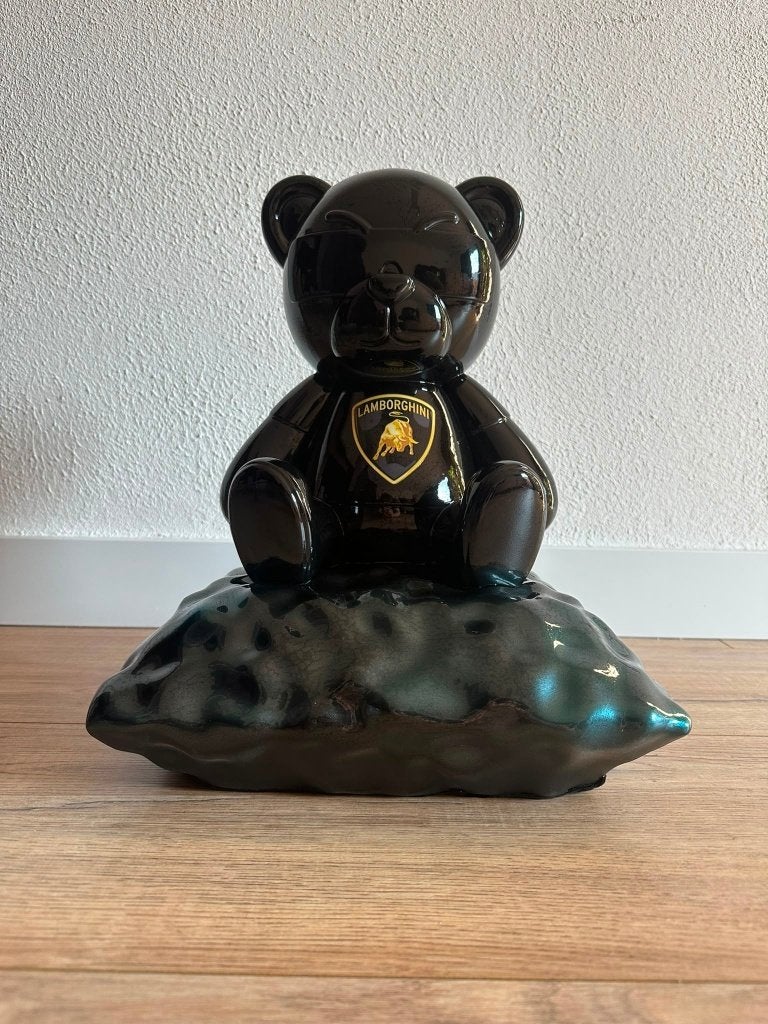 Statue de luxe Lior24 Lamborghini Bear 40 cm MancaveShowroom, Collections, Statues & Figurines, Enlèvement ou Envoi, Comme neuf