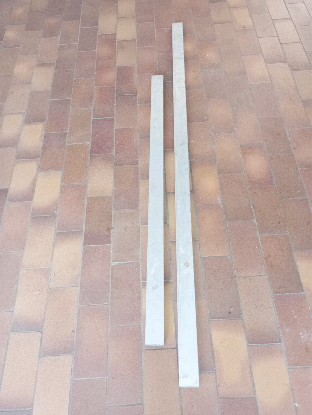 Chape-rij aluminium 2 lengtes, Enlèvement, Aluminium