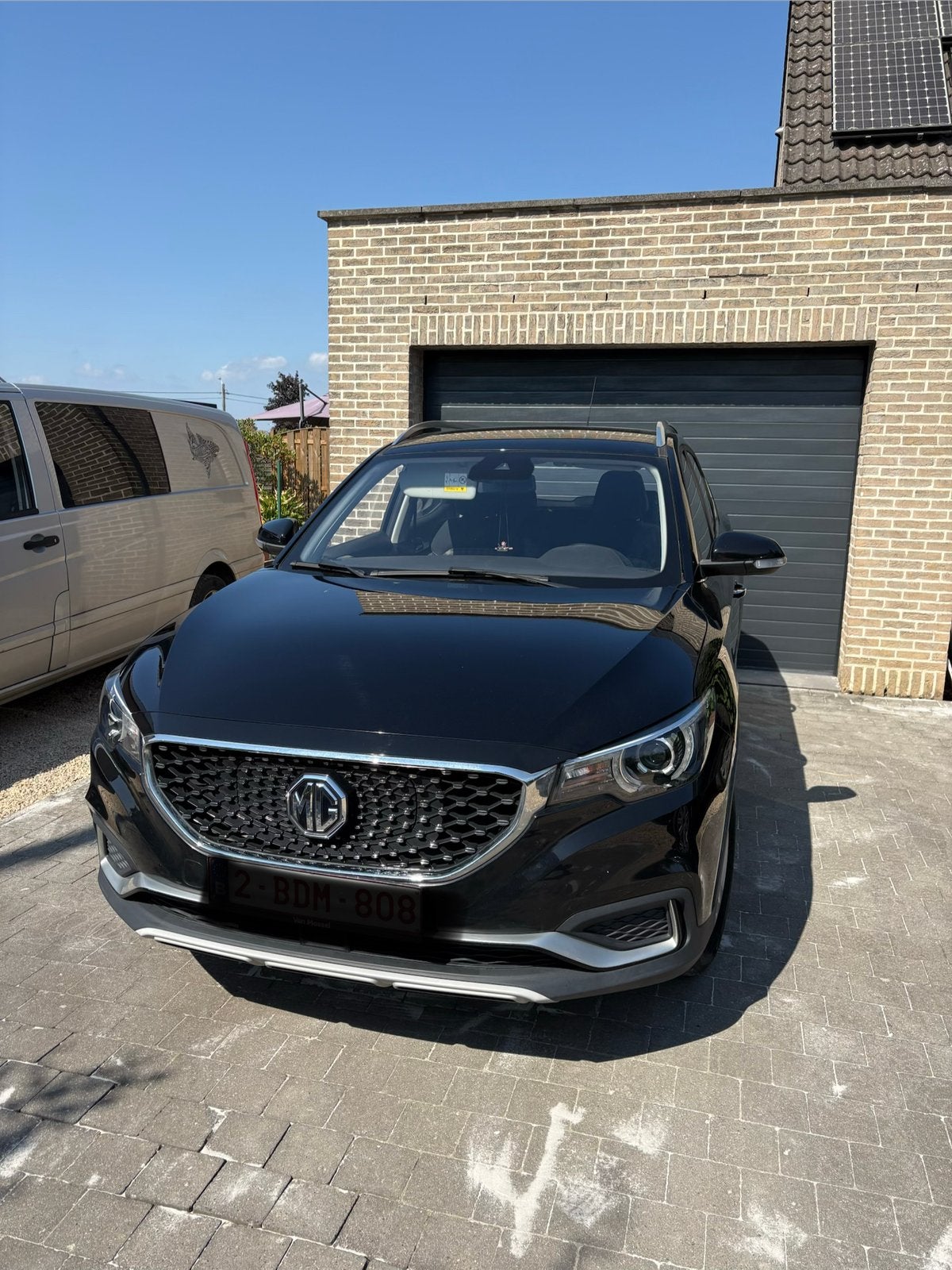 MG ZS EV, Stof, ZS, Zwart, 5 deurs