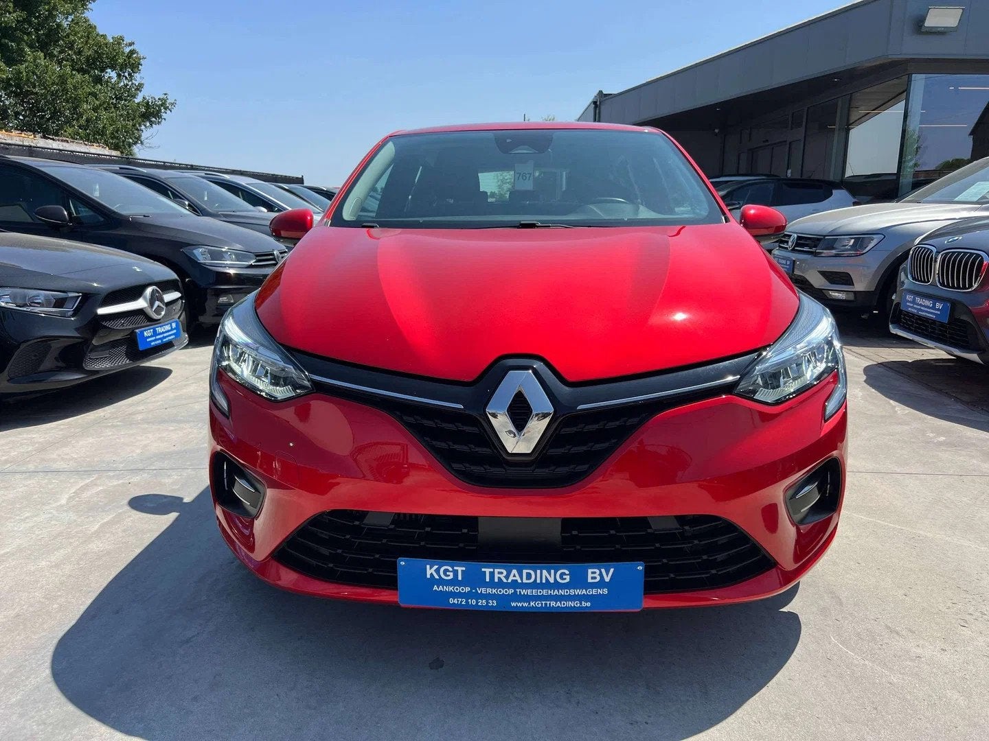 Renault Clio 1.0 TCE NAVIGATIE FULL LED DAB CARPLAY PDC AIRC, Rouge, Achat, Euro 6, Entreprise