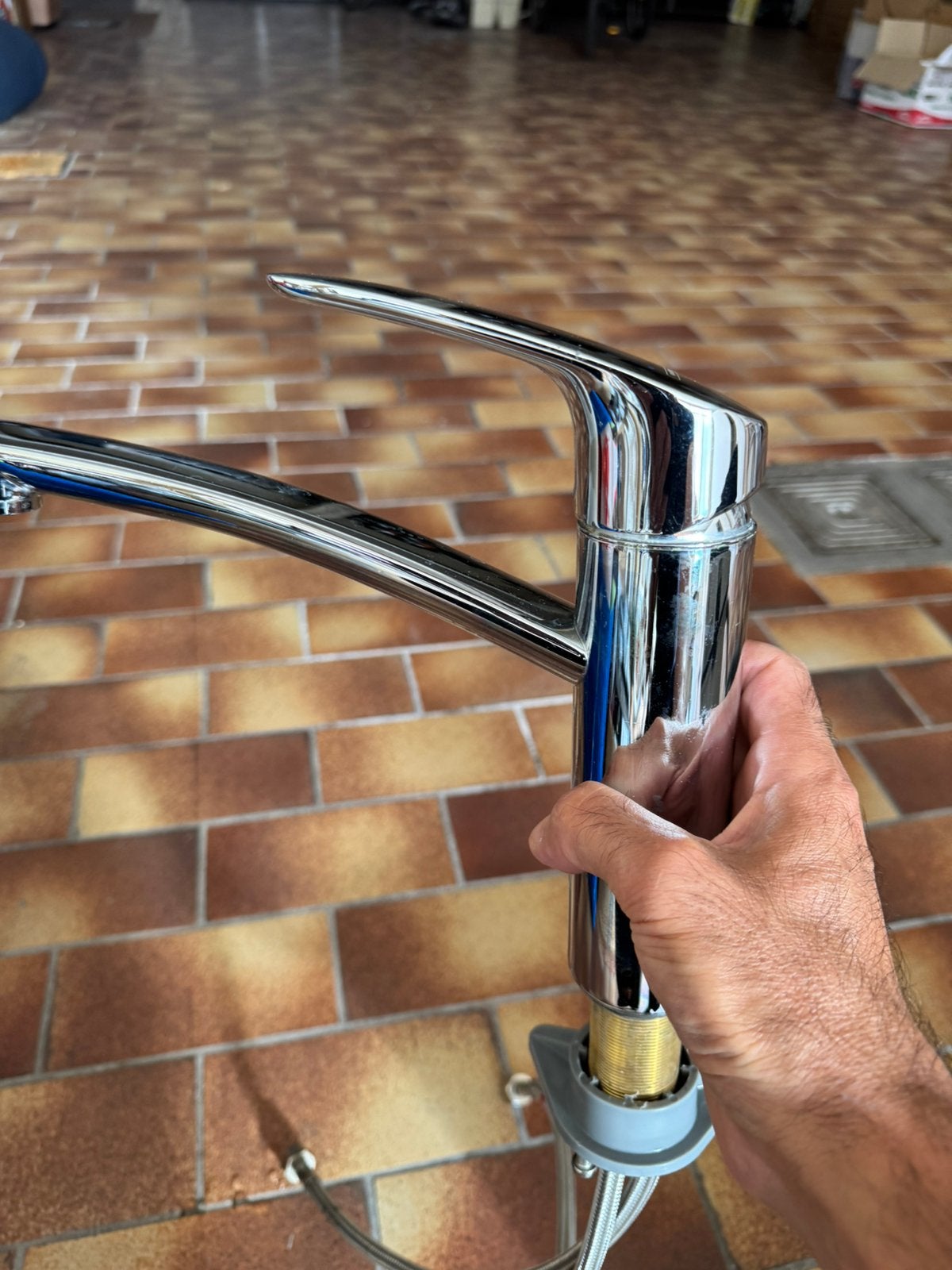 Hansgrohe keuken kraan, Doe-het-zelf en Bouw, Ophalen, Zo goed als nieuw, Kraan