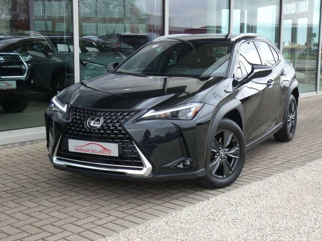 Lexus UX 250H Hybrid +TREKHAAK +LEDER +Zetelverwarming +Dode, Gebruikt, 4 cilinders, Zwart, Bedrijf