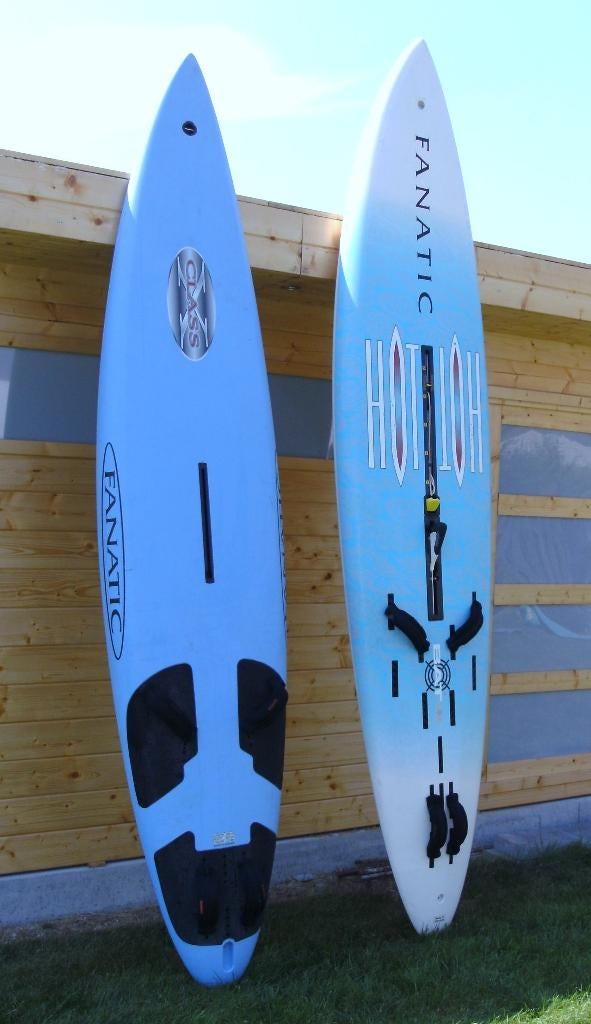 Surfplanken Fanatic, Sports nautiques & Bateaux, Planche à voile, 5 à 7 m², Planche, Enlèvement, Utilisé