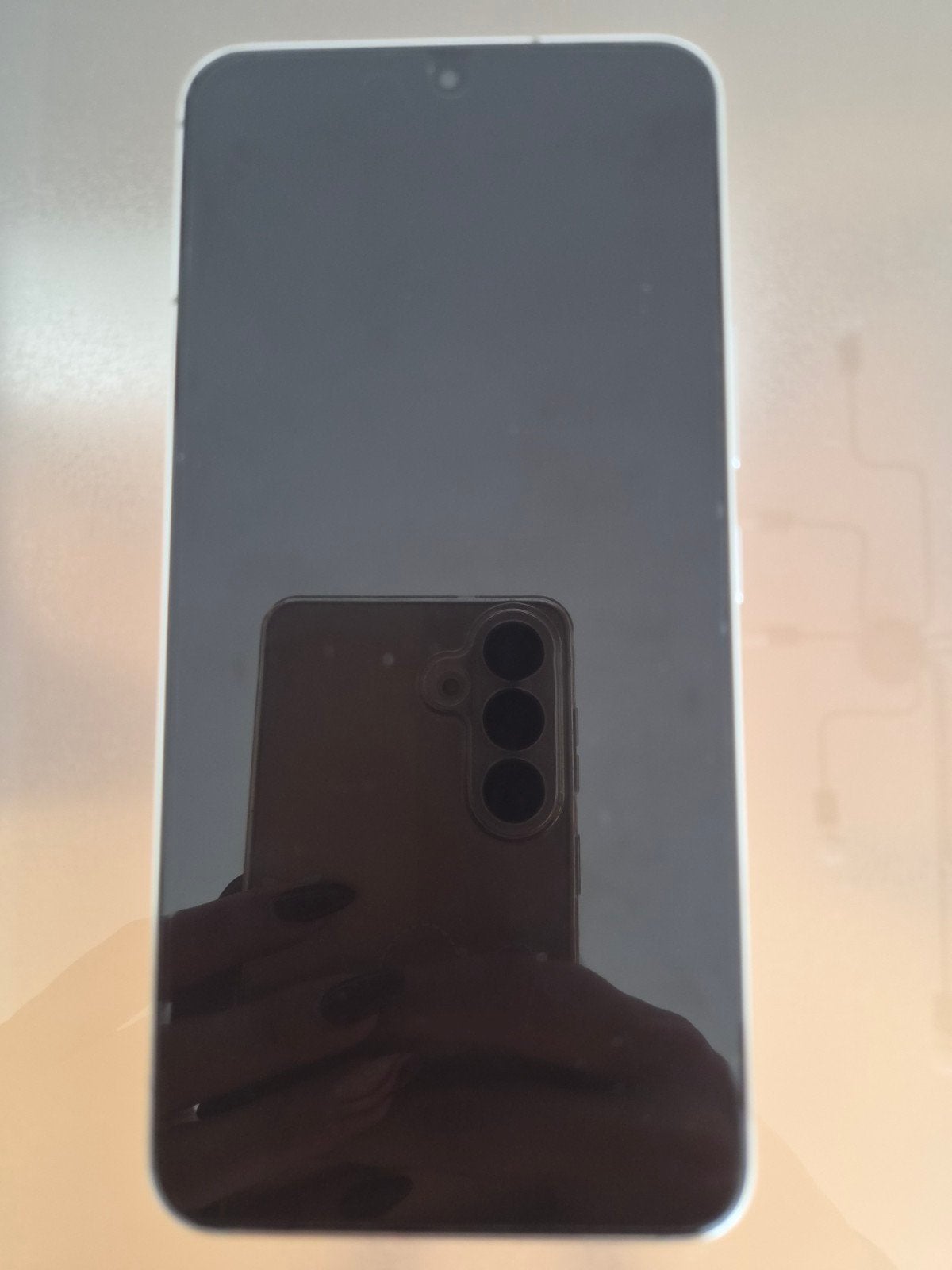 Samsung S22 256GB wit + nieuwe originele kabel, Ophalen, Samsung