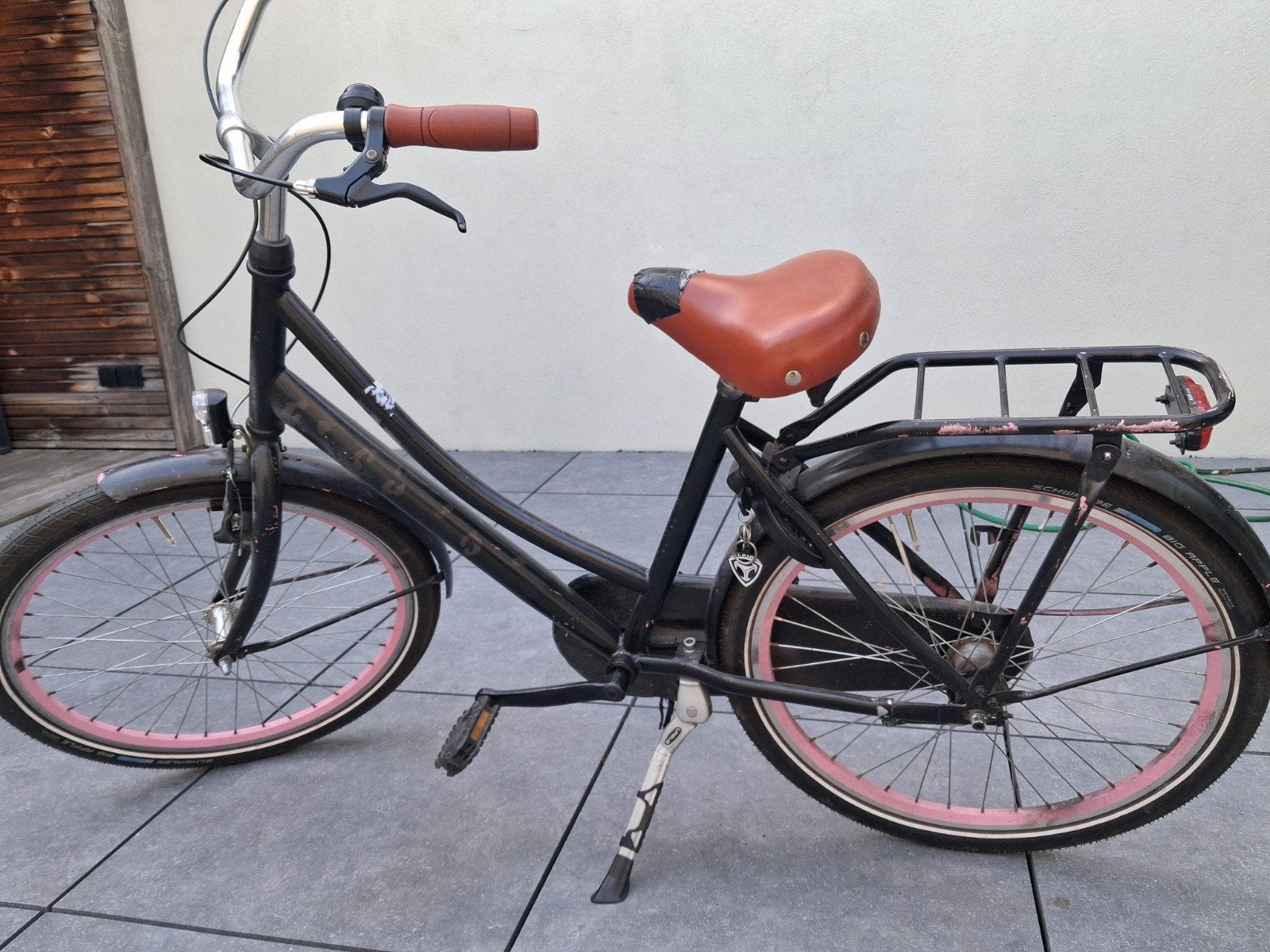 fiets 24 inch, Ophalen, Gebruikt, Terugtraprem, Handrem