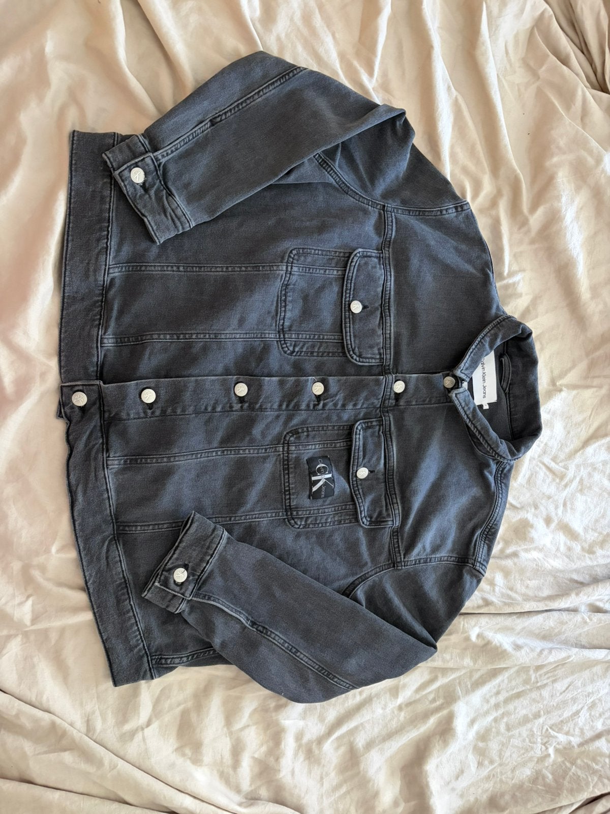 Calvin klein jeans jas Maat S, Ophalen of Verzenden, Nieuw, Maat 46 (S) of kleiner, Zwart