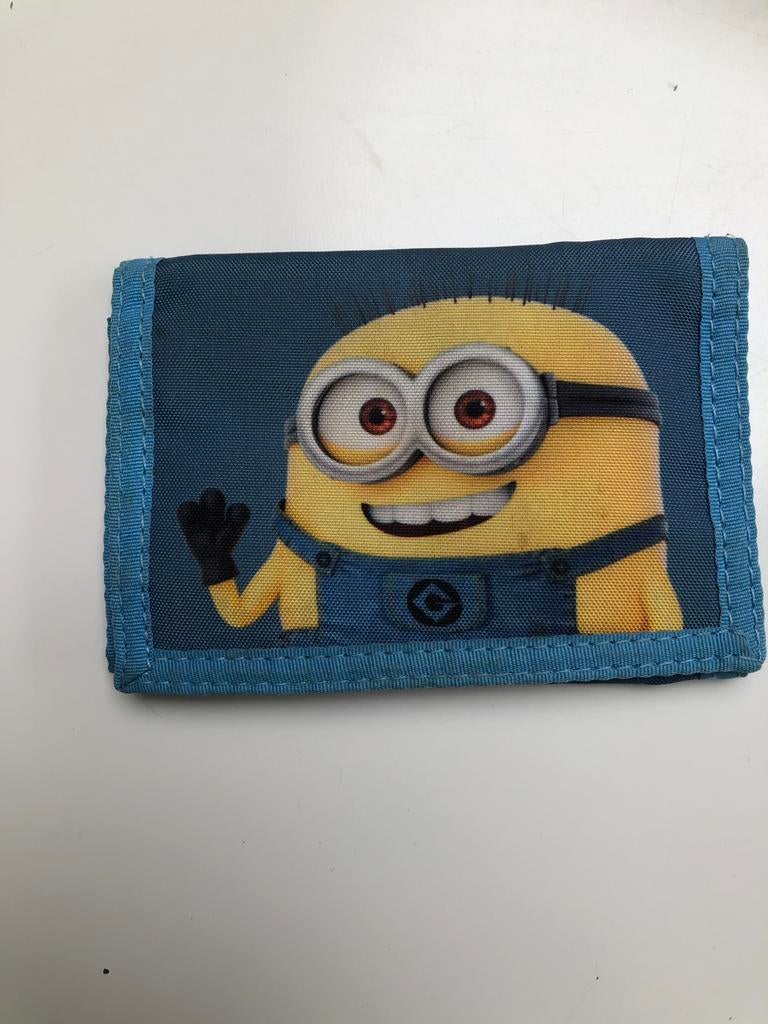 Portefeuille Minions, Ophalen of Verzenden, Zo goed als nieuw, Blauw