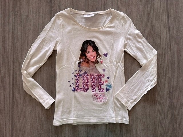 shirt Violetta maat 10j (nr7707), Meisje, Ophalen of Verzenden, Zo goed als nieuw, Shirt of Longsleeve