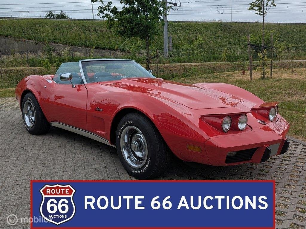 Chevrolet Corvette C3 Stingray Cabriolet | 1975 | Route 66 A, Autos, Achat, Entreprise, Chevrolet, Boîte manuelle