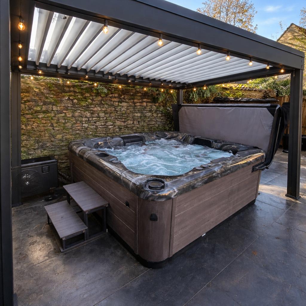 Tous compris 💦 remise€3899🔥Jacuzzi  5places unique massage, Enlèvement, Neuf