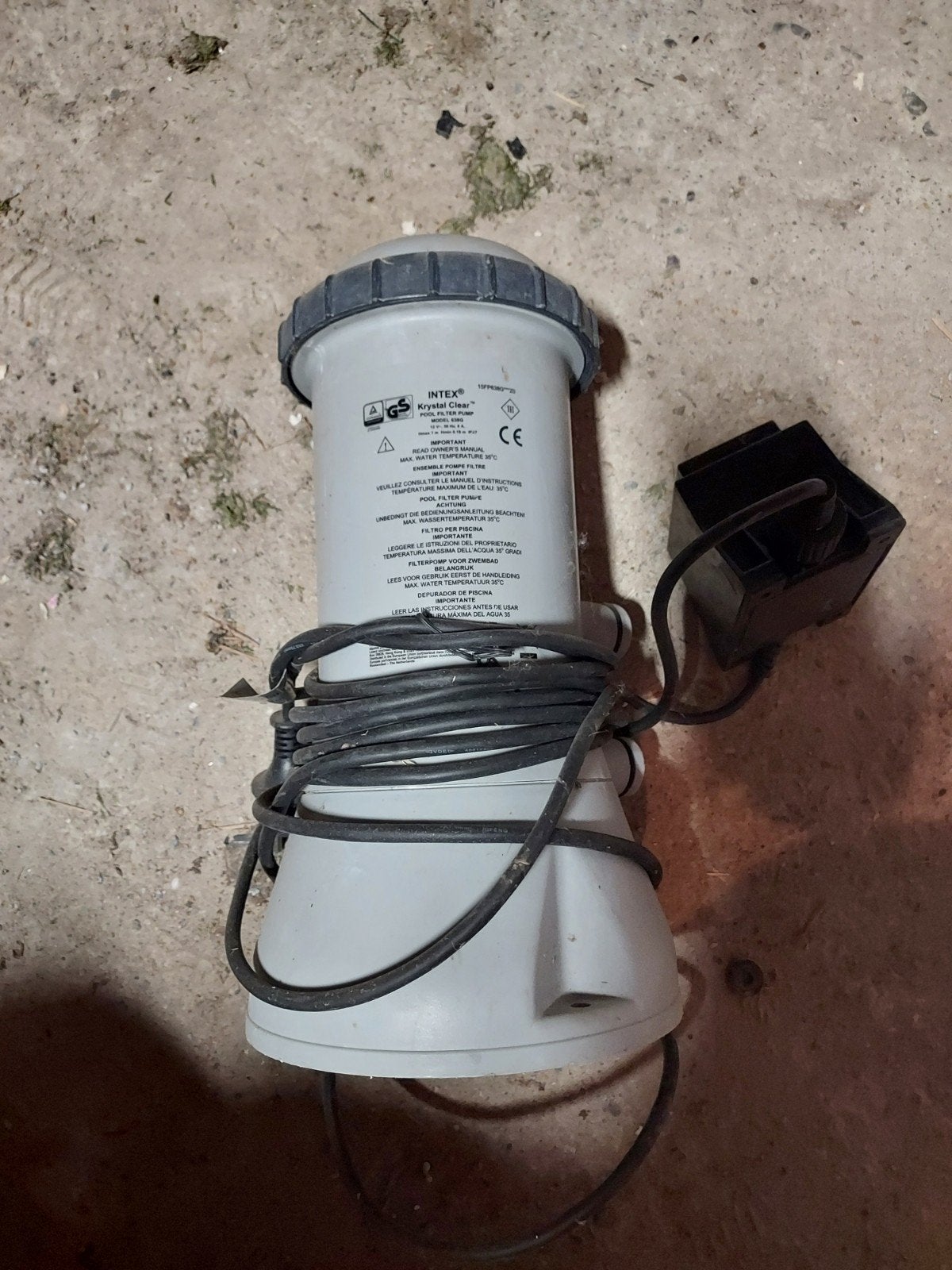 Pompe filtrante pour piscine Intex Krystal Clear, Jardin & Terrasse, Enlèvement, Utilisé, Filtre
