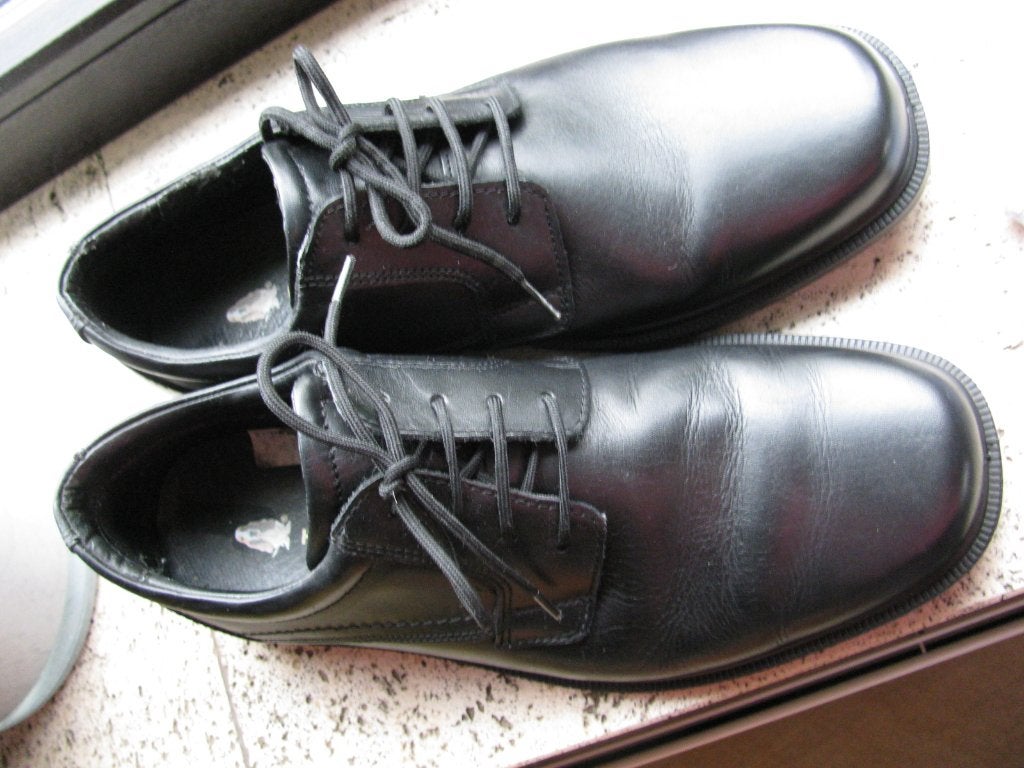 chaussures en cuir pour hommes taille 41, Hus Puppies, Enlèvement ou Envoi, Chaussures à lacets, Comme neuf