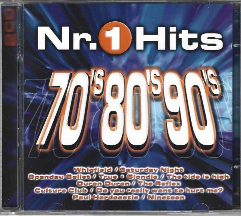 2 CD Nr.1 Hits 70's 80's 90's, Cd's en Dvd's, Ophalen of Verzenden, Zo goed als nieuw, Poprock