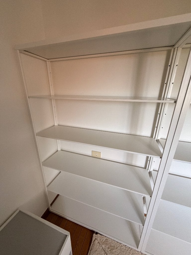SUPERBE ÉTAGÈRE IKEA VINTAGE EN MÉTAL – ÉTAT IMPECCABLE !, Démontable, Comme neuf, Enlèvement, Étagère
