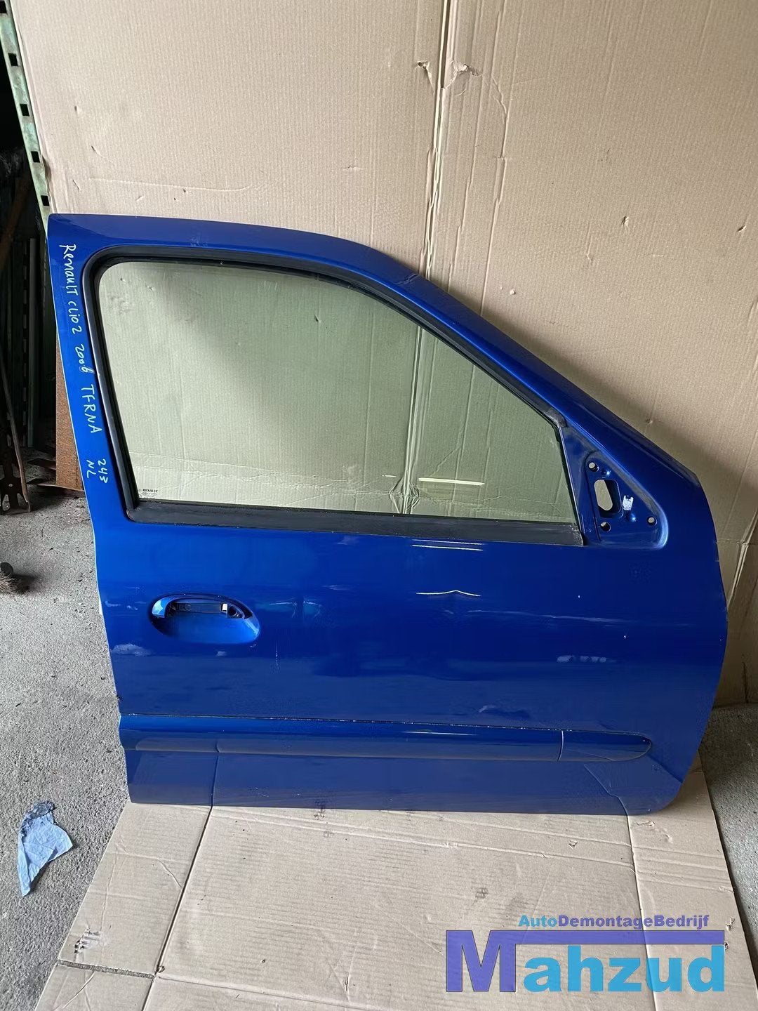 RENAULT CLIO 2 BLAUW TFRNA Rechts voor deur portier, Autos : Pièces & Accessoires, Renault Group, Contact.group@renault.com, Renault