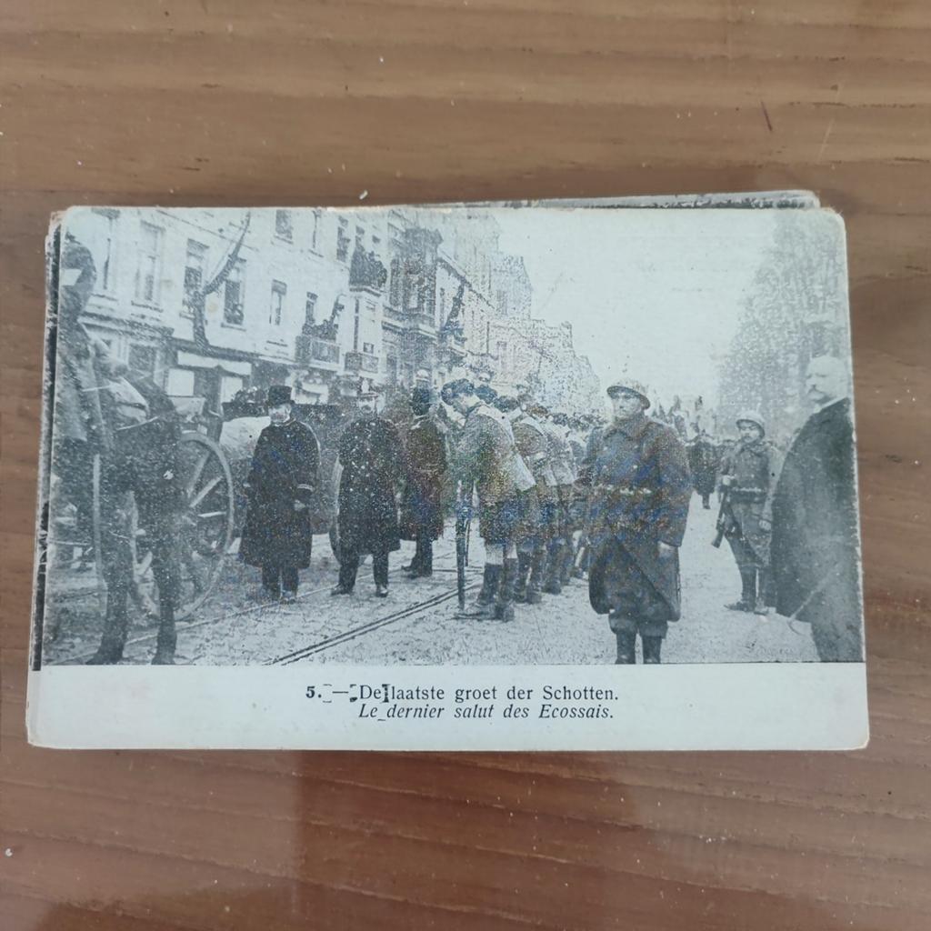 Le dernier salut des Écossais., Collections, Objets militaires | Général, Enlèvement ou Envoi