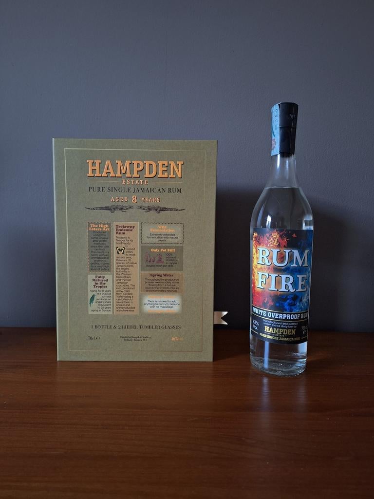 Rhum Hampden (8yo box, Fire), Verzamelen, Ophalen