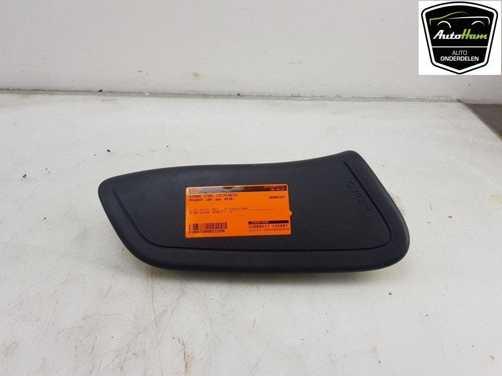 AIRBAG STOEL Peugeot 108 (|73920YV020|B0007398ZD|), Dhr. J. Ham, Gebruikt, Administratie@autoham.nl, Peugeot