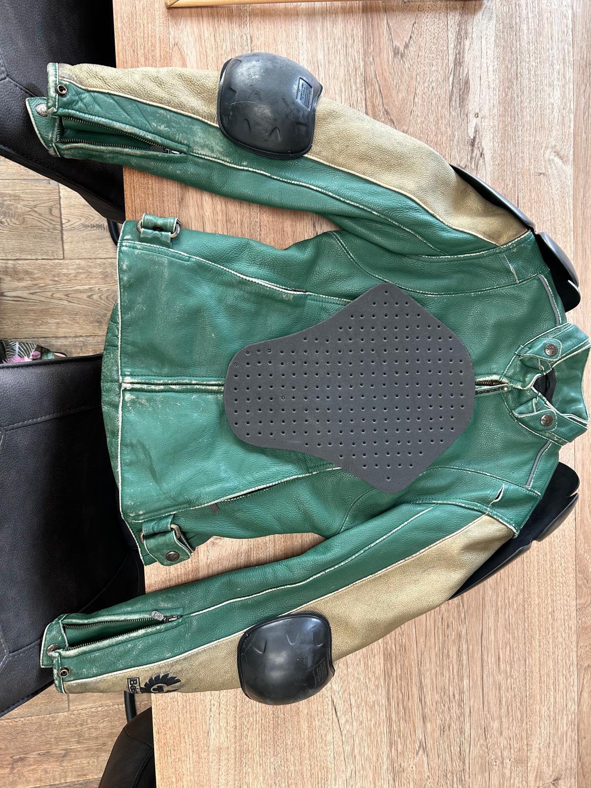Belstaff Pure Motorcycle Collection Leren Motorjas Dames M, Motos, Enlèvement, Femmes