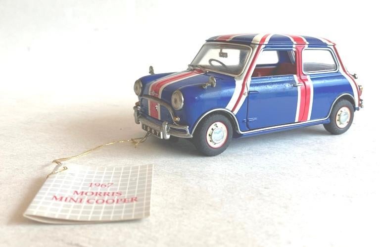 Mini Cooper S Union Jack Franklin Mint., Enlèvement ou Envoi, Comme neuf, Autres marques
