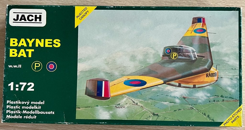 BAYNES BAT 1/72 JACH 72101, Enlèvement, Comme neuf, 1:72 à 1:144, Avion