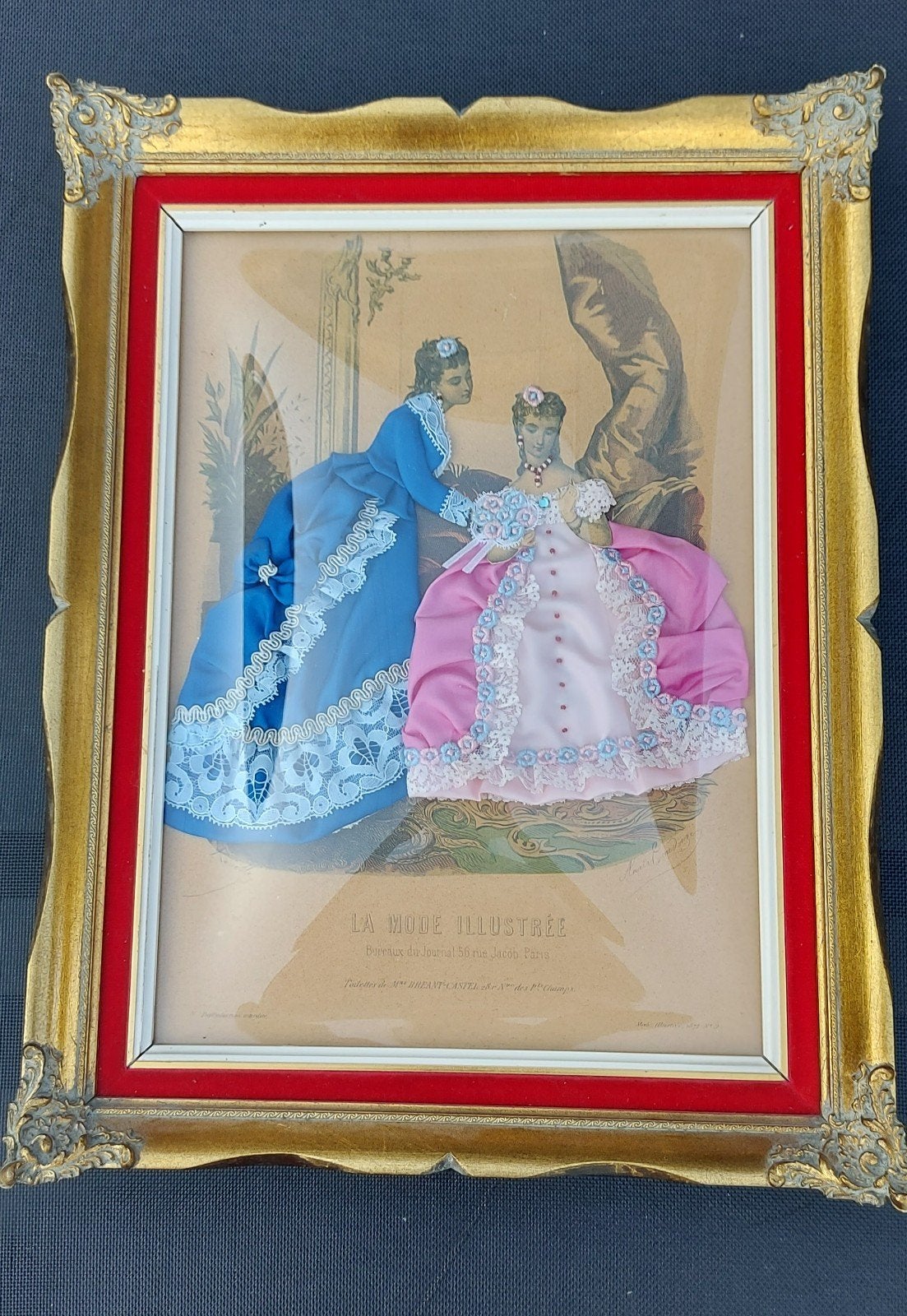 Kader "La mode illustrée", Antiek en Kunst, Ophalen