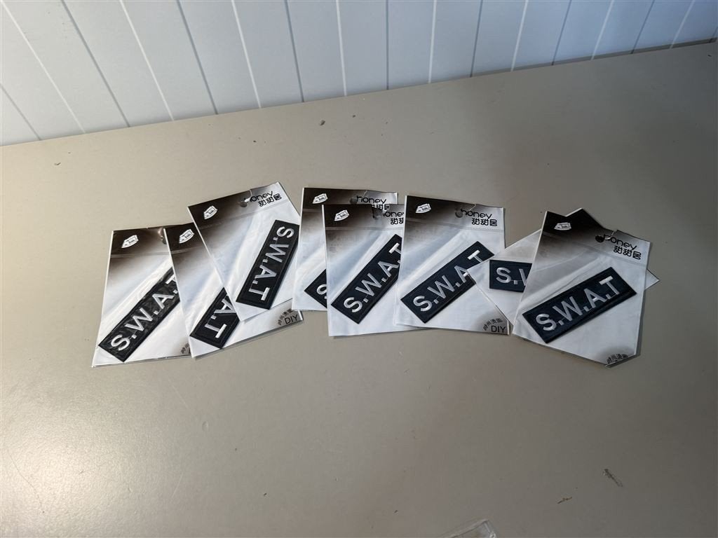 Swat patch - 8 stuks, Ophalen of Verzenden, Nieuw