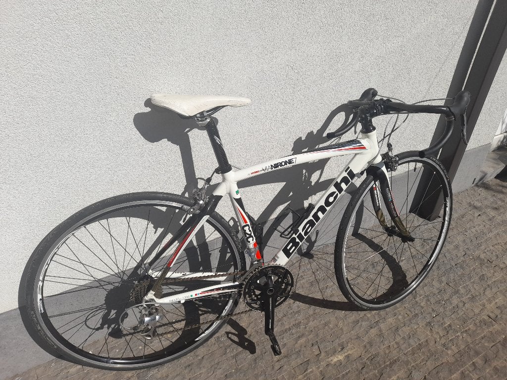 koersfiets, 28 inch, Gebruikt, Velgrem, Aluminium
