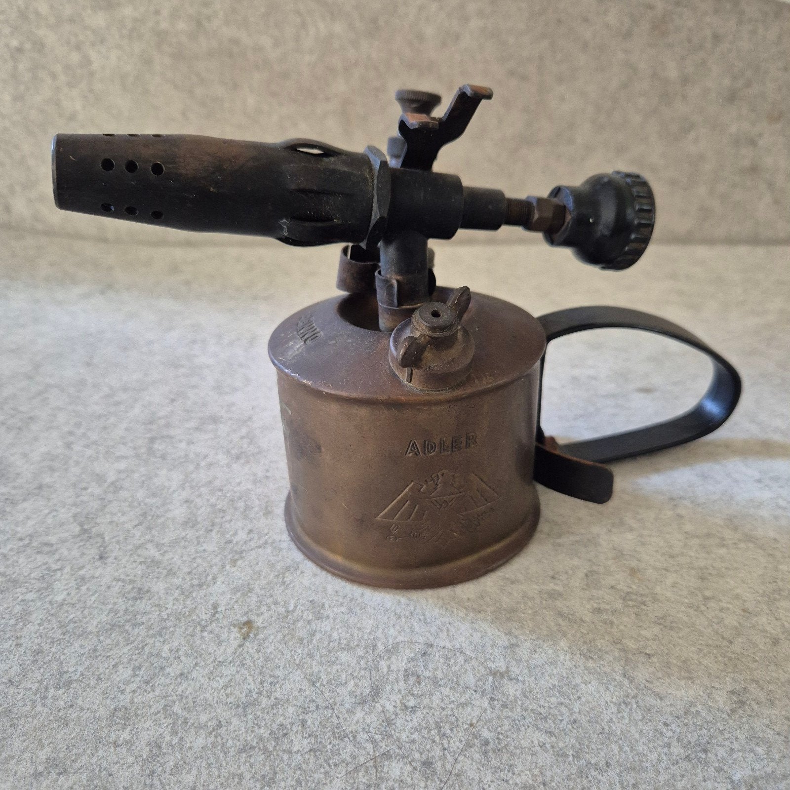 Vintage soldeerbrander Adler, Austria, Ophalen of Verzenden