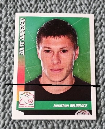 Panini/Football 2011/Zulte Waregem/Jonathan Delaplace, Collections, Envoi, Neuf, Affiche, Image ou Autocollant