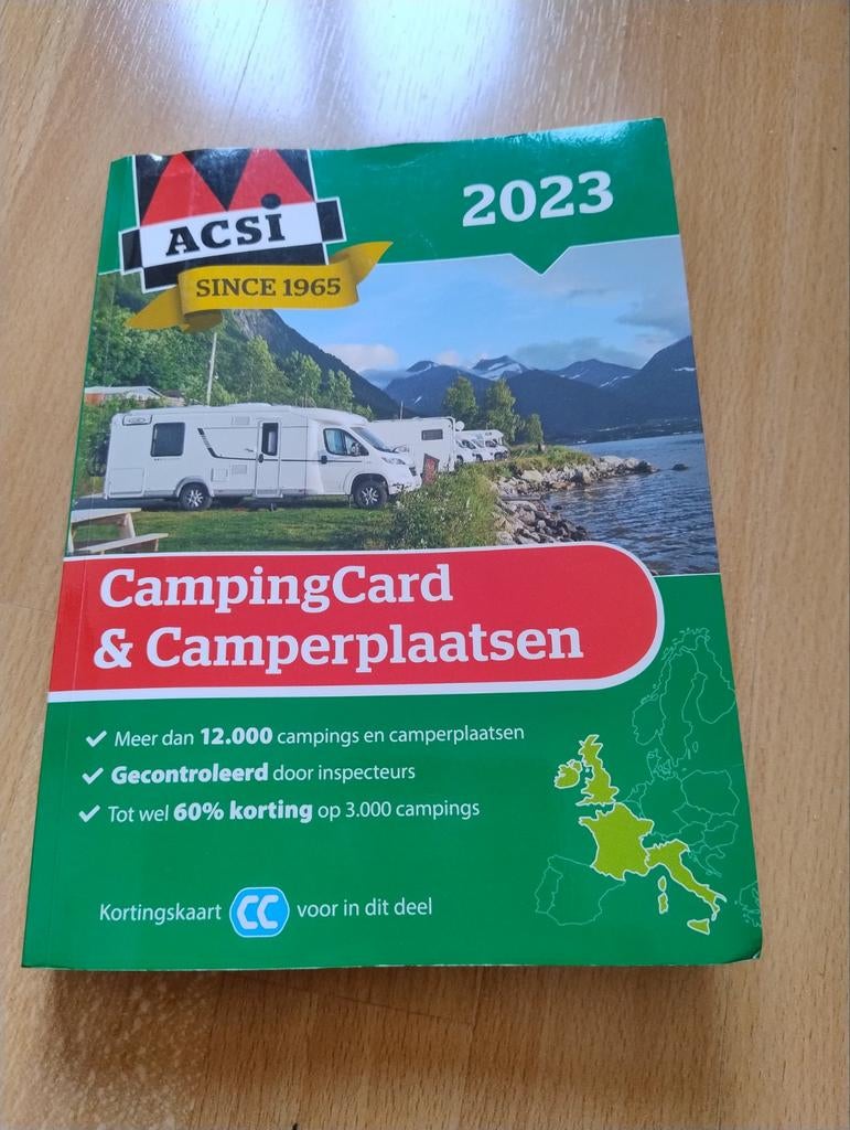 Campings en camperplaatsen, Ophalen