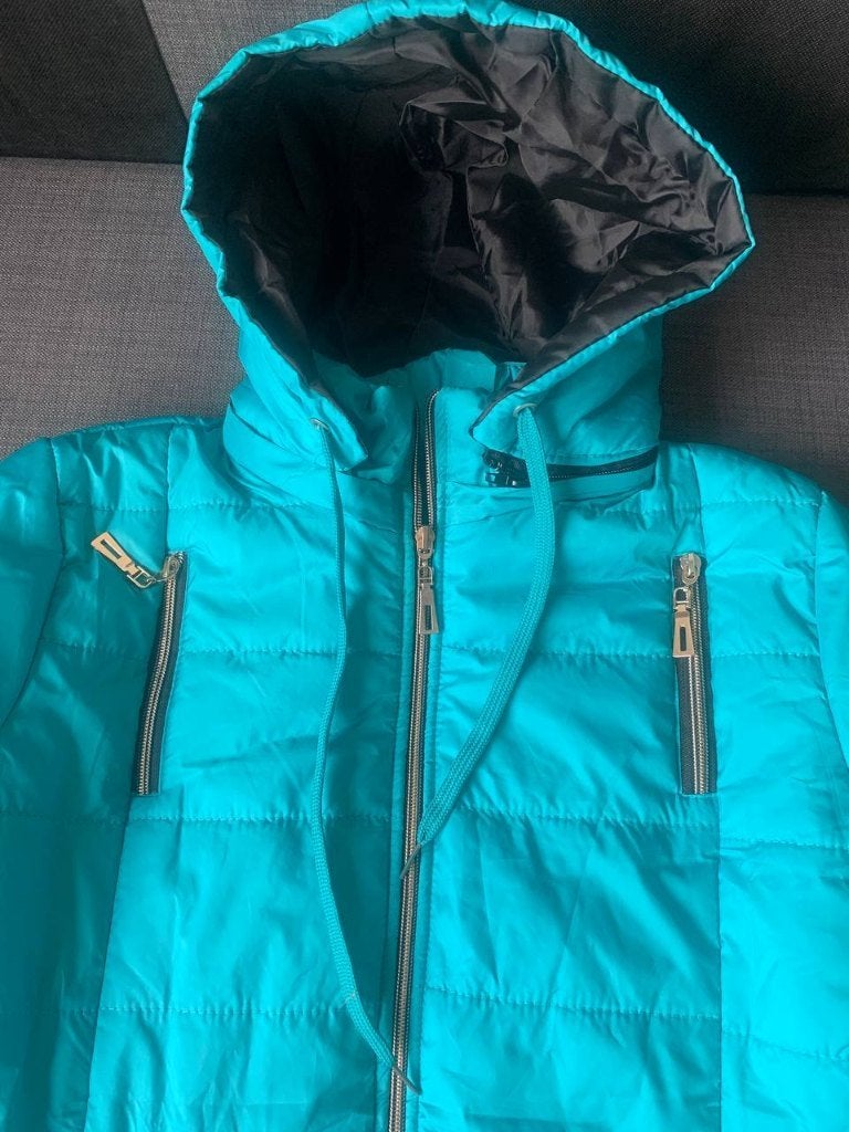 Turquoise damesjas maat M, Ophalen of Verzenden, Nieuw, Maat 38/40 (M)