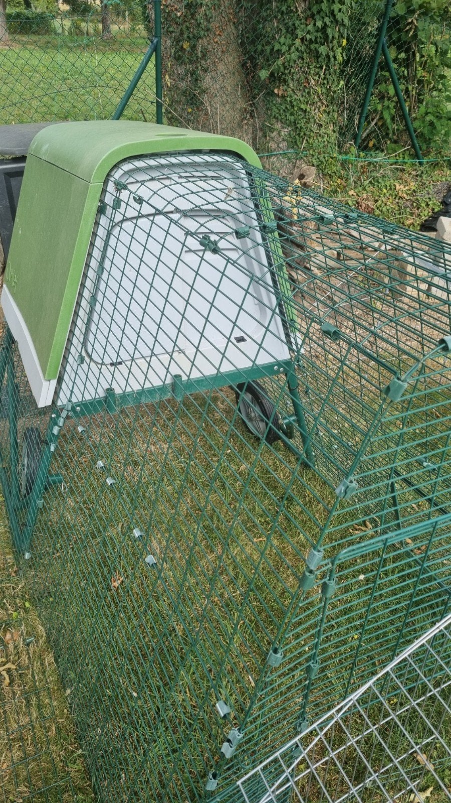 Kippenhok, omelet eglu ga naar boven, Dieren en Toebehoren, Pluimvee | Toebehoren, Ophalen, Gebruikt